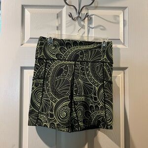 Constantly Varied Gear Black and Green Patterned Shorts 5”